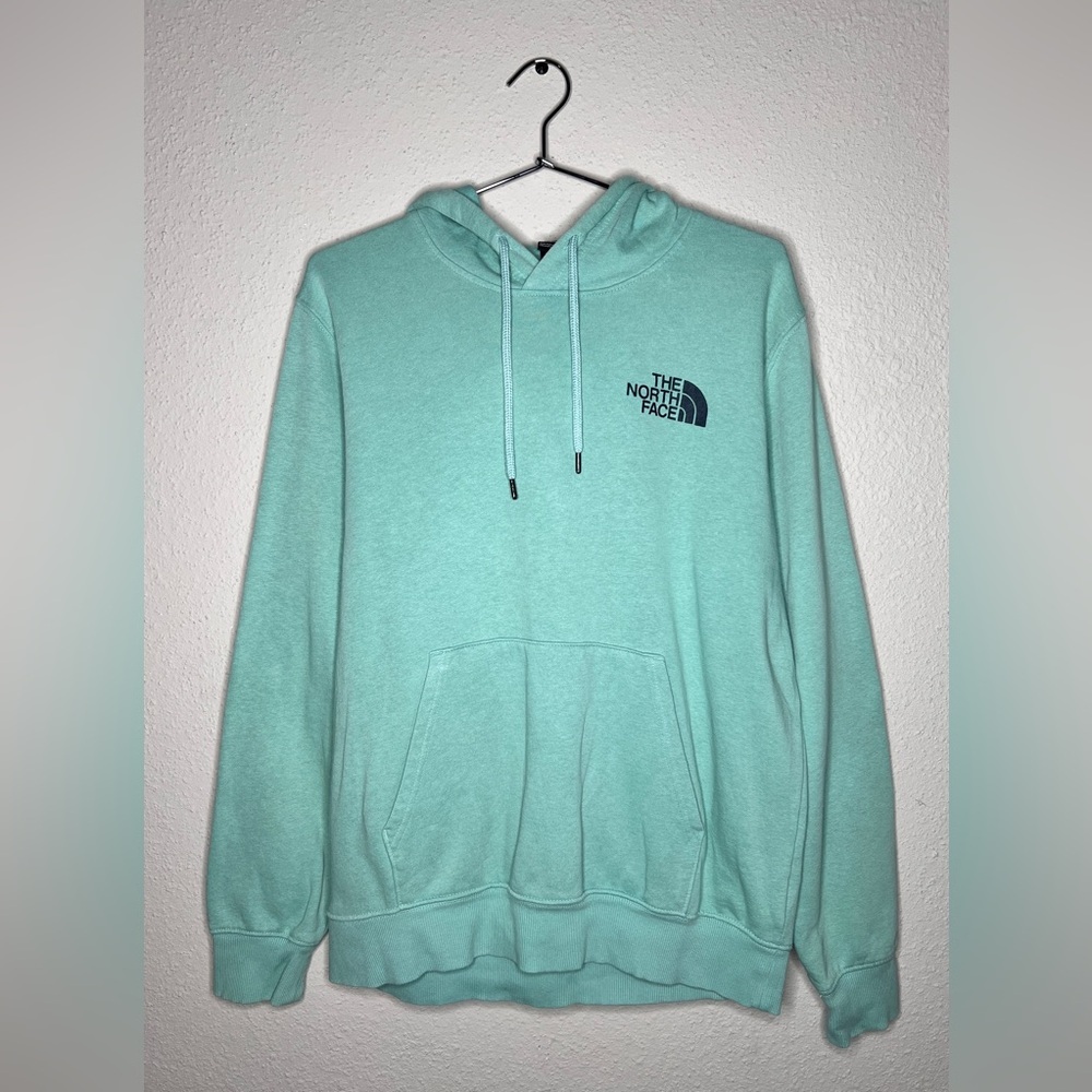 The North Face light blue Hoodie
